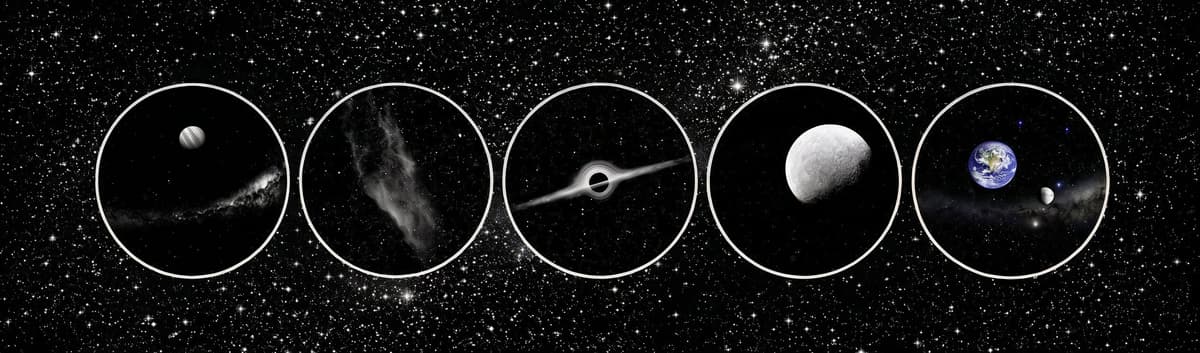 Lot B · les 5 disques Planètes & cosmos de CELSIAR