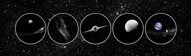 Lot B · les 5 disques Planètes & cosmos de CELSIAR